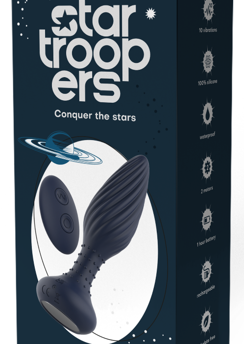 STARTROOPERS TRITON VIBRATING ANAL PLUG