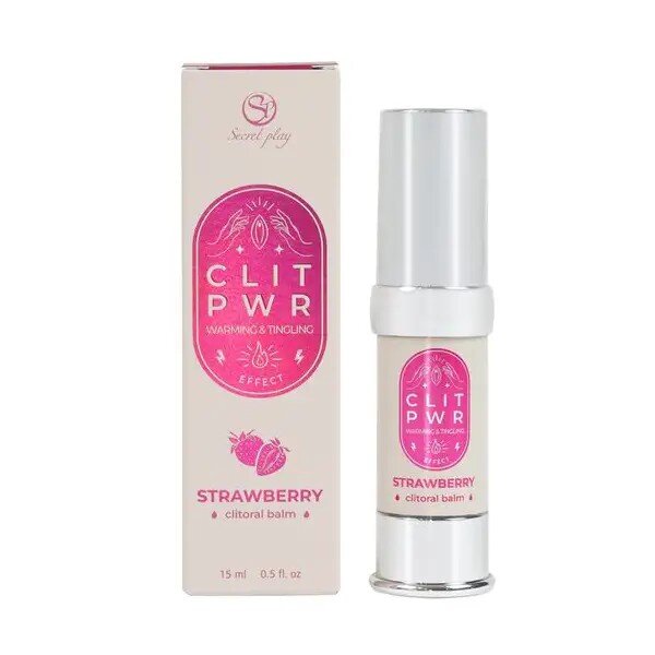 SECRETPLAY  CLIT PWR - STRAWBERRY CLITORAL BALM