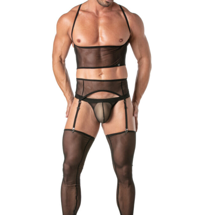 MEN'S MESH BUSTIER